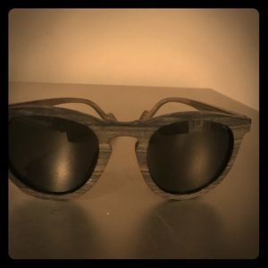 Crimson Ashland wooden wayfarers